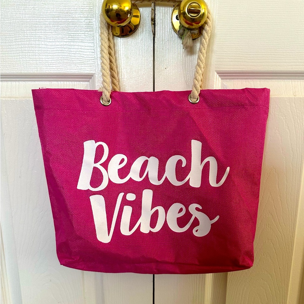 Beach Vibes beach bag